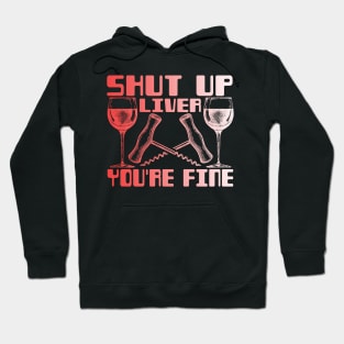 Liver And Wine Gift Hoodie